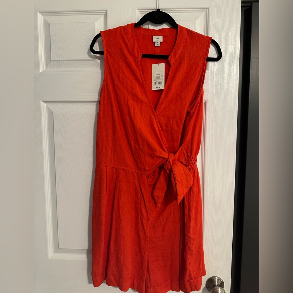 Women’s Linen Blend Romper